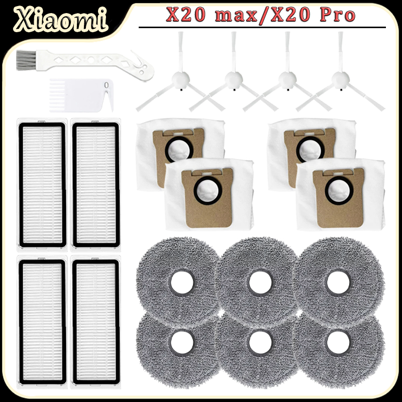 Robot Vacuum - Kit de pièces de rechange pour