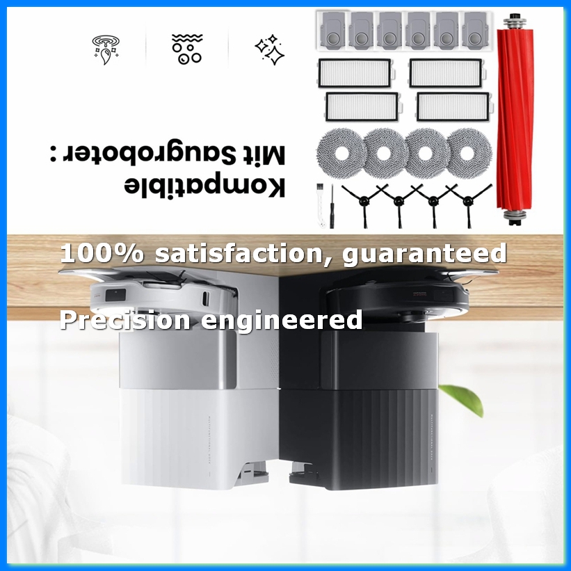 Robot Vacuum - Ensemble d'accessoires pour aspirateur robot Qrevo
