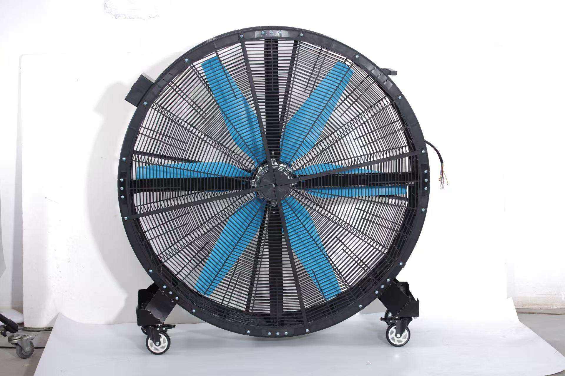Grand ventilateur industriel à - Caster Wheel avis et prix