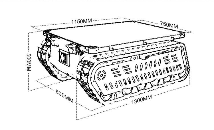 Châssis de robot chenillé RC d - Dc Motor avis et prix
