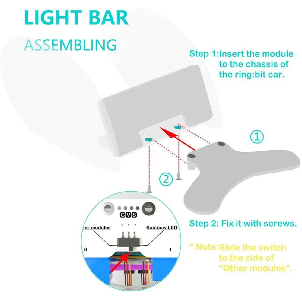 Barre lumineuse LED pour enfan - Microbit avis et prix