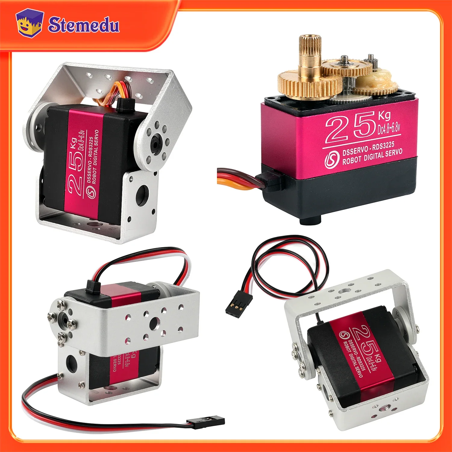 Servomoteur numérique Robot 25 - Servo Bracket avis et prix