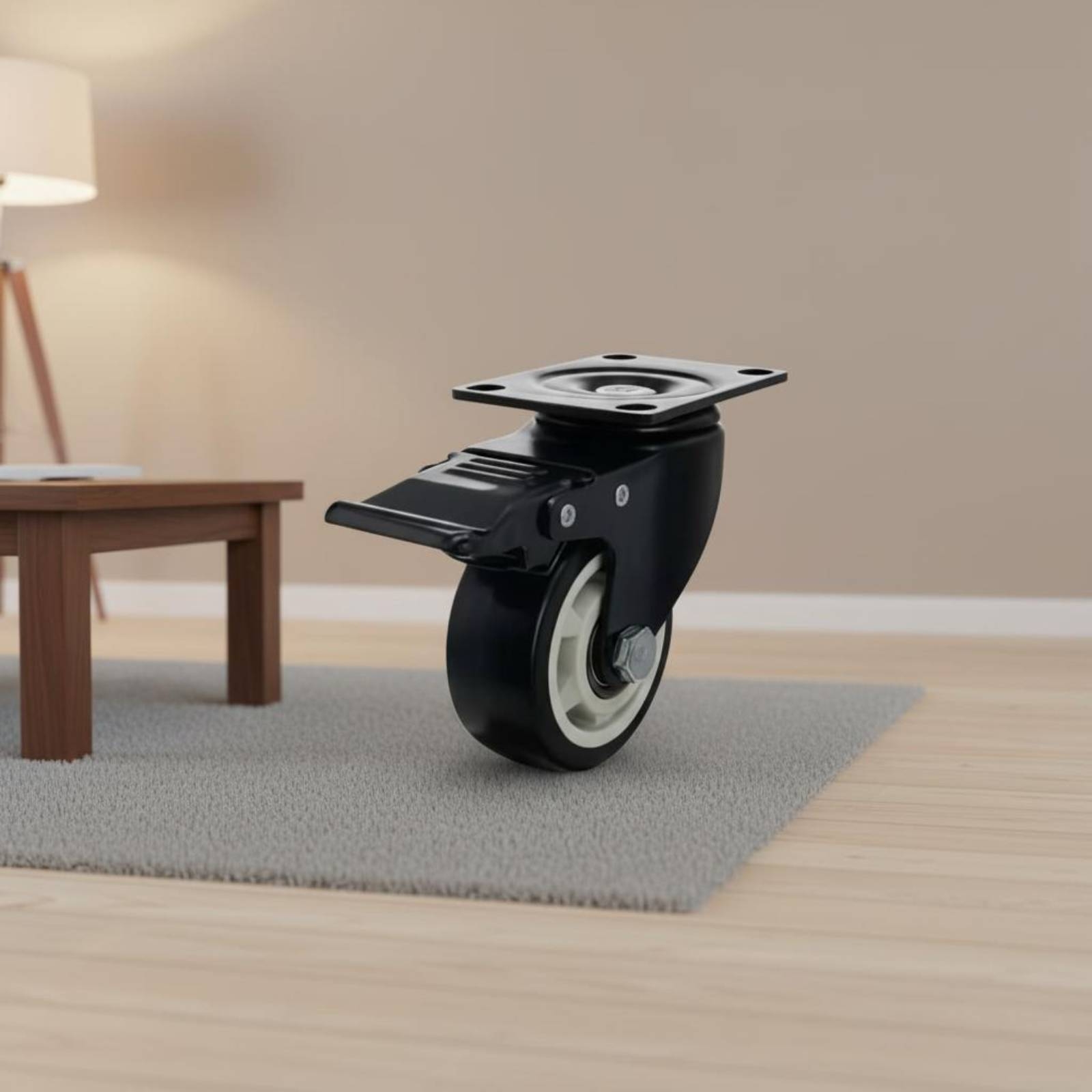 Roulette en nylon avec frein p - Caster Wheel avis et prix